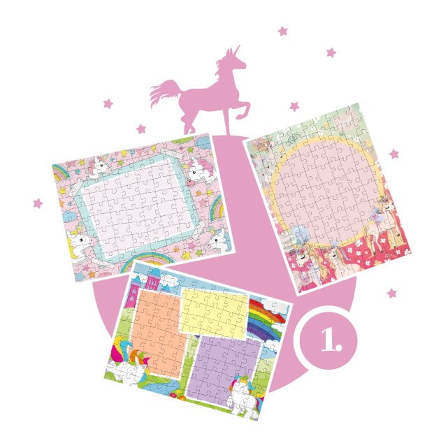 Jak vytvořit puzzle s jednorožcem - 1
