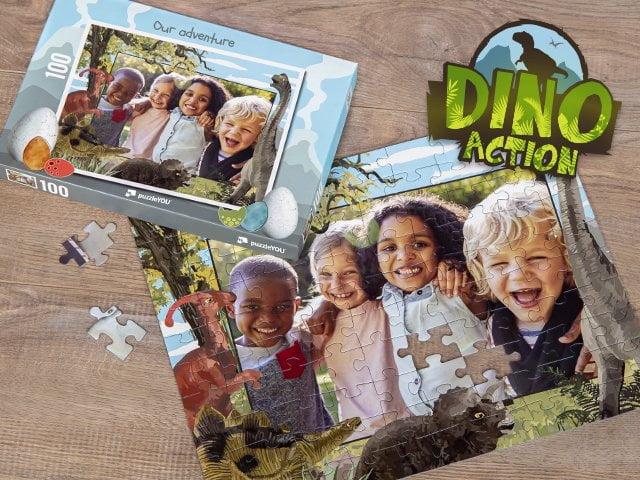 Dinosaurus puzzle