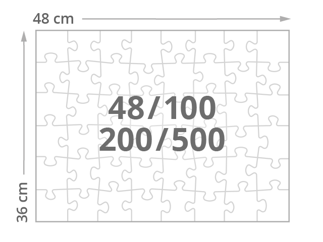 Složená velikost 48 – 500 dílků