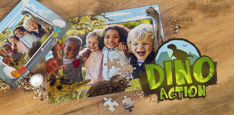 Dinosauři a TY na puzzlích