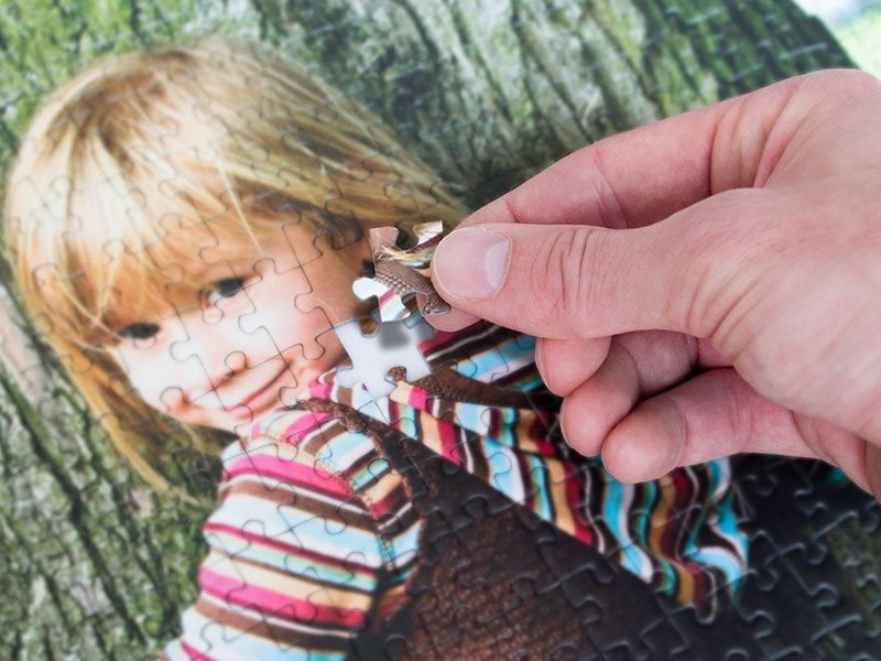 Technika ražení puzzle z fotky