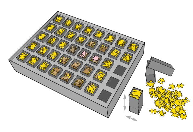 Velikost 40 krabiček SMART