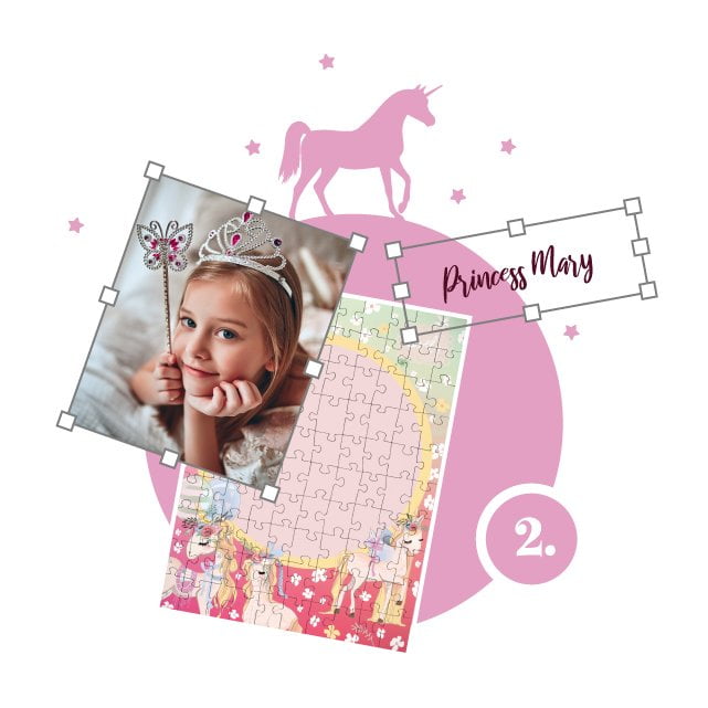 Jak vytvořit puzzle s jednorožcem - 2