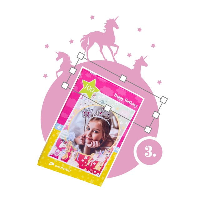 Jak vytvořit puzzle s jednorožcem - 3