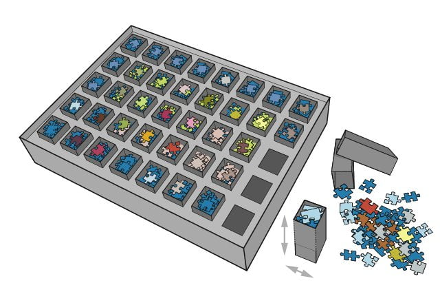 Velikost 40 krabiček SMART