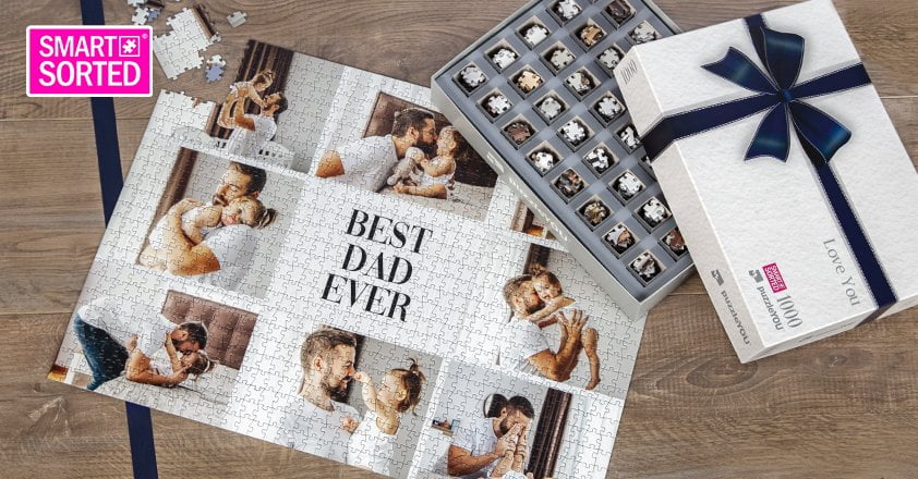 Puzzle s překvapením ke Dni otců
