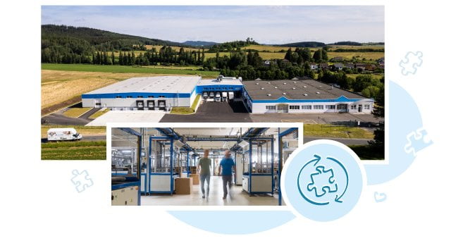 Při výrobě puzzle v naší moderní výrobní budově se spoléháme na zelenou elektřinu