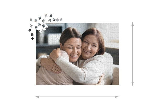 Rozměry složeného puzzle